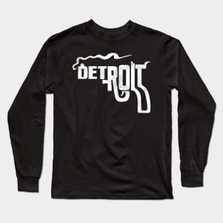 Detroit (Vintage/Distressed) Long Sleeve T-Shirt